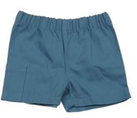 Modrošedé riflové kraťasy Kuniboo