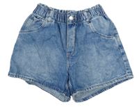 Světlemodré riflové kraťasy H&M