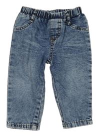 Modré plesňové teplákové rifle