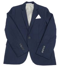 Tmavomodré společenské sako River Island