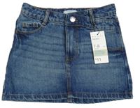 Nové - Modrá rifľová sukňa Primark