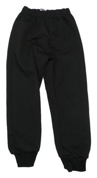 Čierne cuff nohavice Shein