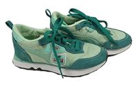 Světlezeleno-modrozelené botasky s pokémony PUMA vel. 33
