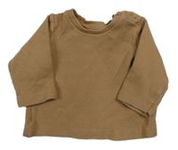 Svetlohnedá rebrovaná mikina Matalan