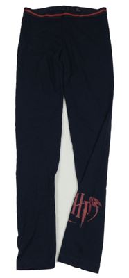 Tmavomodré legíny s logem - Harry Potter