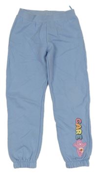 Svetlomodré tepláky s medvedíkom Care Bears