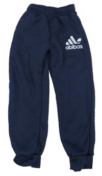 Tmavomodré teplé tepláky