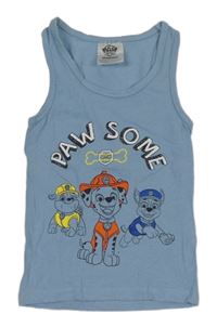 Modré tielko s PAW PATROL nickelodeon
