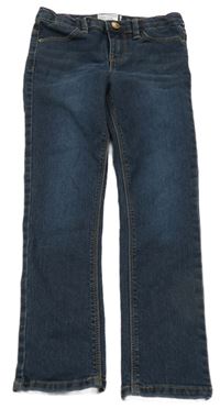 Tmavomodré super skinny rifle KIABI