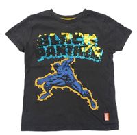 Šedé tričko Black Panther s překlápěcími flitre M&S