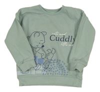 Svetlozelená mikina s Púem a Prasátkem George