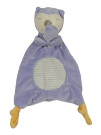 Lila plyšový usínáček se sovou