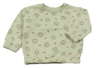 Zelenkavá mikina s Marií a mašlemi Primark