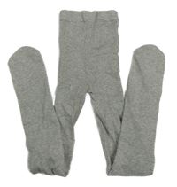 Šedé melírované punčocháče H&M