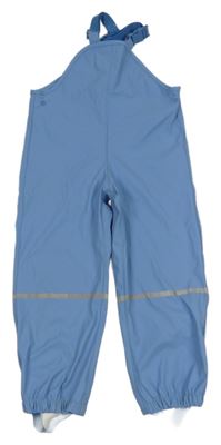 Světlemodré nepromokavé laclové kalhoty Lupilu