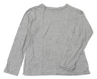 Sivé melírované tričko H&M