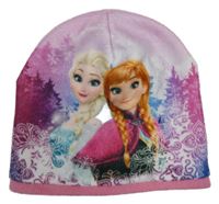 Růžovo-lila čapica s Frozen Disney