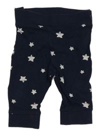 Tmavomodré ľahké tepláky s hviezdami Dopodopo