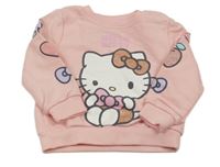 Svetloružová mikina s Hello Kitty