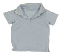 Svetlomodré polo tričko H&M