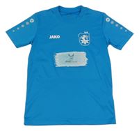 Modré športové tričko s potlačou JAKO