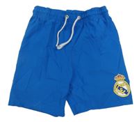 Tmavomodré sportovní kraťasy s potiskem LC Waikiki