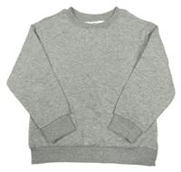 Svetlosivá melírovaná mikina H&M