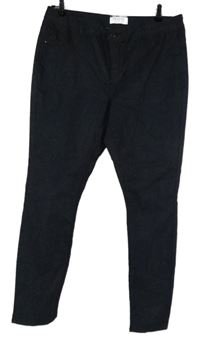 Dámské tmavomodré třpytivé skinny rifle Dorothy Perkins 