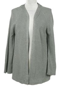 Dámský šedý třpytivý svetrový cardigán Primark 