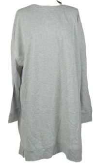 Nové - Dámské šedé teplákové šaty Primark 