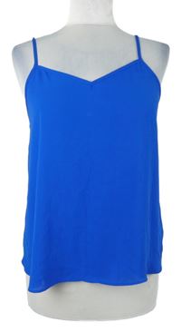 Dámsky zafírový voľné ý top Topshop