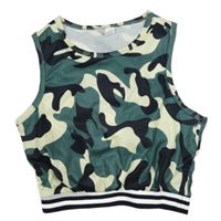 Army sportovní crop top 