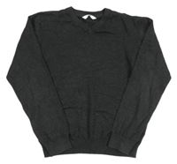 Tmavosivý sveter H&M