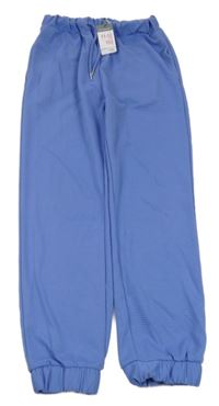 Nové - Modré žebrované tepláky Primark