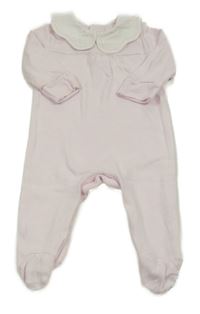 Světlerůžový overal s límečkem Matalan