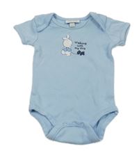 Svetlomodré body s králikom Fagottino