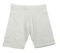 Biele elastické kraťasy F&F
