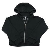 Čierna prepínaci mikina s kapucňou F&F