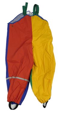 Barevné nepromokavé laclové kalhoty 