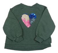 Khahi mikina s překlápěcími flitre H&M