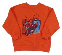 Červená mikina so Spidermanem Marvel