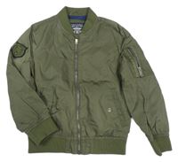 Khaki šusťákový bomber C&A