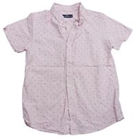 Svetloružová bodkovaná košeľa Matalan