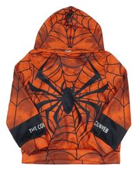 Červeno-čierna mikina s kapucí - Spiderman Shein
