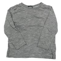 Šedé melírované triko George 