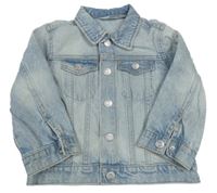 Svetlomodrá rifľová bunda H&M