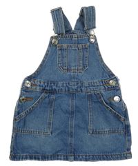 Modrá riflová laclová sukně Denim Co.