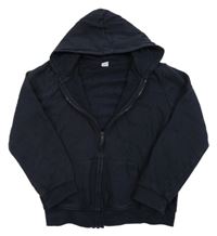 Tmavomodrá prepínaci mikina s kapucňou River Island