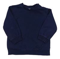 Tmavomodrá mikina zn. H&M