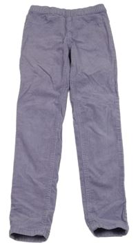 Fialové elastické manšestráky H&M